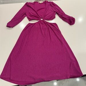Monteau Vibrant Pink Dress